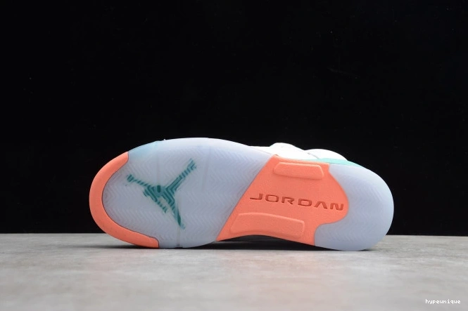 HYPE Aqua Light 440892-100 GS Air Jordan 5 0711